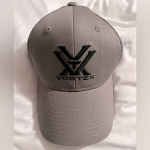 Vortex Logo Cap Snapback with Gray Mesh Back